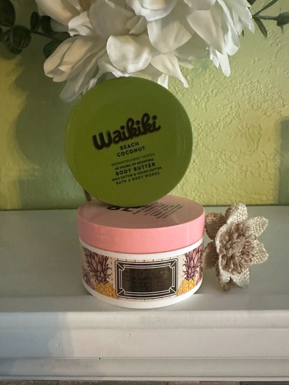 NEW BBW X2 WAKIKI BEACH & COSTA RICA BODY BUTTER SET